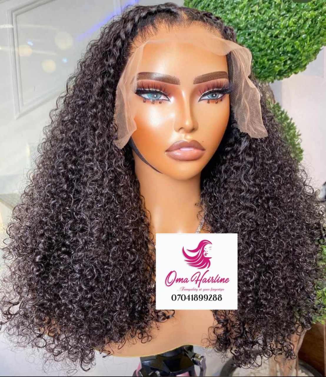 12” pixie curls SDD human hair with frontal Factory wig Bundles